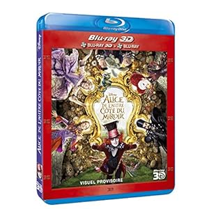 Alice de l'autre côté du miroir [Combo Blu-ray 3D + Blu-ray 2D]