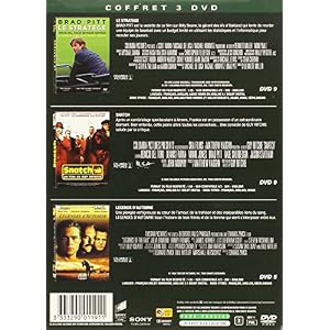 Coffret Brad Pitt - Le stratège + Snatch + Légendes d'automne