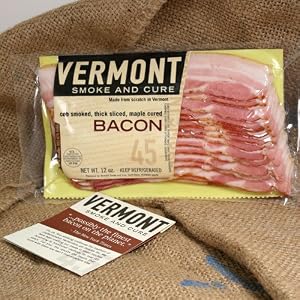 Vermont Maple Cured and Cob Smoked Bacon (12 ounce) by igourmet.com by Vermont Smoke