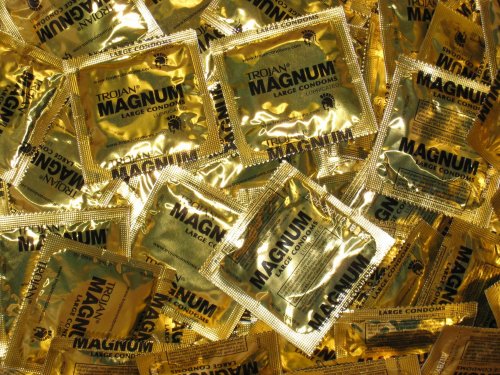 Best Price 36 TROJAN MAGNUM LARGE GOLD LOOSE LUBRICATED CONDOMS