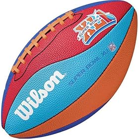 <b>Wilson Super Bowl XLI PeeWee Pro Spiral Pattern Football</b>
