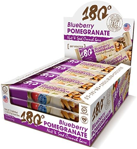 BLUEBERRY POMEGRANATE NUT &amp; SEED CRUNCH BAR 12 COUNT CASE