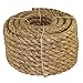 SGT KNOTS Twisted Manila Rope - Natural 3 Strand Fiber Hemp Rope for Indoor and Outdoor Use - Multipurpose Manila Rope for Crafts, DIY Projects, Home Decorating, Climbing - 1 in x 50 ft