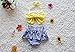 Cute Baby Bikini Big Bowknot Stripe 2 Pieces Skirt Swimwear Sets