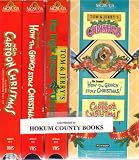 MGM/UA Home Video's TOM & JERRY'S THE NIGHT BEFORE CHRISTMAS, HOW THE GRINCH STOLE CHRISTMAS and MGM CARTOON CHRISTMAS (BOXED SET OF 3 VHS TAPES)