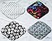 6 Pieces 12 Inch Heavy Flow Charcoal Bamboo Mama Cloth/Menstrual Pads/Reusable Sanitary Pads - You Choose 6 Designs from 17 and Send Message to Me
