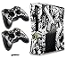 Designer Skin for XBOX 360 SLIM System & Remote Controllers -Guns - WHITE
