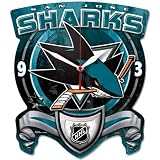 NHL San Jose Sharks Hi-Def Wall Clock
