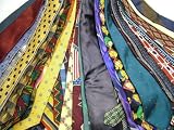 100 Lot Wholesale Craft Silk Necktie Neck Tie - 10 Lb