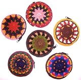 Small Round Coin Purse ~ Hand Made ~ Crocheted ~ Styles And Colors May Vary 61nUmc oqJL. SL160 Small Round Coin Purse ~ Hand Made ~ Crocheted ~ Styles And Colors May Vary