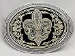Diego Jones Fluer De Lis Custom Designed Buckle