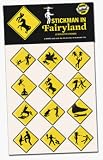 STICKMAN IN FAIRYLAND REFLECTIVE STICKERS