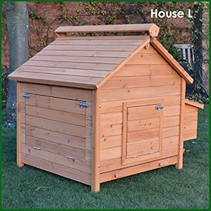 FeelGoodUK Coop House Chicken Coop, Large: Amazon.co.uk: Pet Supplies