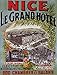 NICE LE GRAND HOTEL FRANCE FRENCH VINTAGE POSTER CANVAS REPRO
