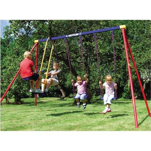 Kettler Deluxe 4 Child Multiplay Swingset