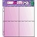 Crop In Style PSB Paper and Sticker 12 Inch by 12 Inch 3-Ring Binder Refill Pages, Quarter/Larger Stickers/Diecuts