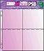Crop In Style PSB Paper and Sticker 12 Inch by 12 Inch 3-Ring Binder Refill Pages, Quarter/Larger Stickers/Diecuts
