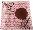 Inspirational Message Dream Glass Tray | Glass Plate