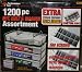 WILMAR W5226 1200PC NUT & BOLT ASSORTMENT