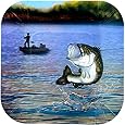 Hunting 'Gone Fishing' Small Paper Plates (8ct)