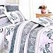 Blancho Bedding - [Purple Deer Totem] Luxury Comforter Set Combo 300GSM