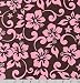 Paradise Pareaus Hawaiian Fabric in Lipstick Two Yards Total (1.8 m)