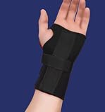 Thermoskin Carpal Tunnel Brace w Dorsal Stay, Black, Right