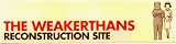 The Weakerthans - Reconstruction Site Logo - Sticker / Decal VERY LIMITED QUANTITY!