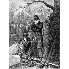 Photographic Print of W.E. Gladstone watching a steam-driven saw, Tulse Hill, 1878 from Mary Evans
