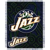 Utah Jazz NBA Triple Woven Jacquard Throw (Tattoo Series) (48x60")