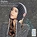 Qshell Trendy Wireless Bluetooth Beanie Hat Braid Headphones Headsets Speaker Microphone for Womens Mens Lifestyle Outdoor Sports Skiing Snowboard Hiking Walking Running Jogging,Christmas Gifts - Gray