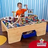 KidKraft Rising City Train Table And Set