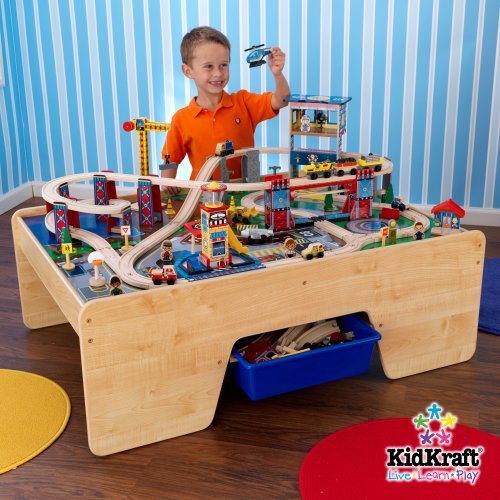Cheap KidKraft Rising City Train Table And Set Cheap KidKraft Rising City Train Table And Set