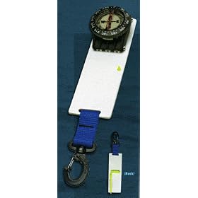 Innovative Scuba Diving Compass Slate with Clip