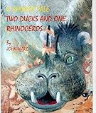 Two ducks and one rhinoceros