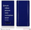 Zune HD Skin - Carbon Fiber Blue by WraptorSkinz