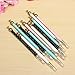 12Pcs Elegant Crown 0.38mm Black Cute Gel Pens Color Ramdon