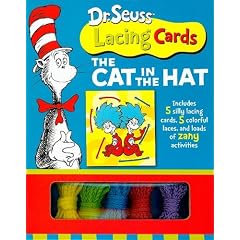 Dr. Seuss Lacing Cards: The Cat in the Hat [With 5 Lacing Cards and 5 Colorful Laces and Activity Book]