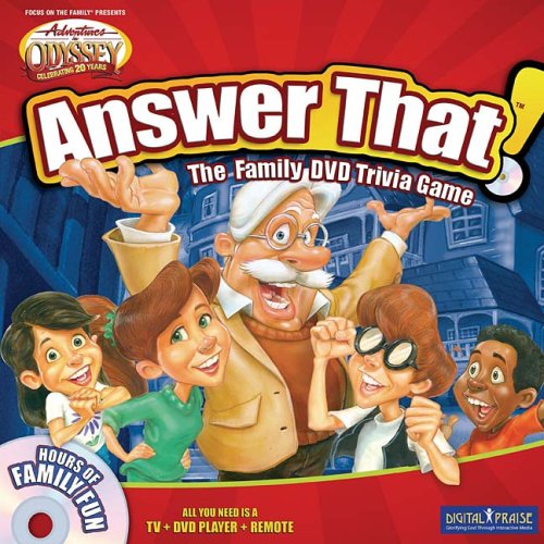 Adventures in Odyssey: Answer That!: The Family DVD Trivia Game