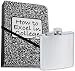 Secret Hidden Flask in a Marble Note Book