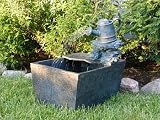 STI Slate base with watering can and planting area