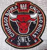 NBA CHICAGO BULLS Logo Crest Embroidered PATCH