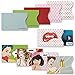 Credit Card Protector Set by Get Safe - RFID Blocking Sleeve Prevents Digital Skimming and Electronic Scan Identity Theft. Pack of 10 Protectors with Gift Box