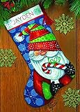 Dimensions Crafts 71-09154 Needlecraft Sweet Santa Stocking in Needlepoint