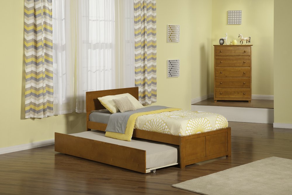 Amazon.com: Atlantic Furniture Orlando Flat Panel Foot Board with ...