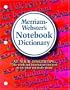 Merriam-Webster's Notebook Dictionary