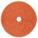 3M Cubitron II Fibre Disc 987C, Precision Shaped Ceramic Grain, Wet/Dry, 5" Diameter, 36+ Grit, Orange (Pack of 25)