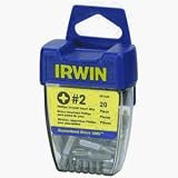 Irwin 357120 #2 Drywall Bits in Pro-Pak Container (20 Pieces)