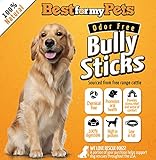 Best For My Pets Odor Free 6-Inch Bully Sticks, 8 oz. Pack