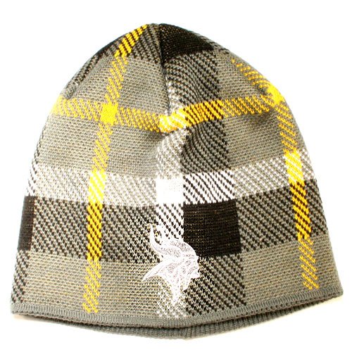 Minnesota Vikings Plaid Beanie